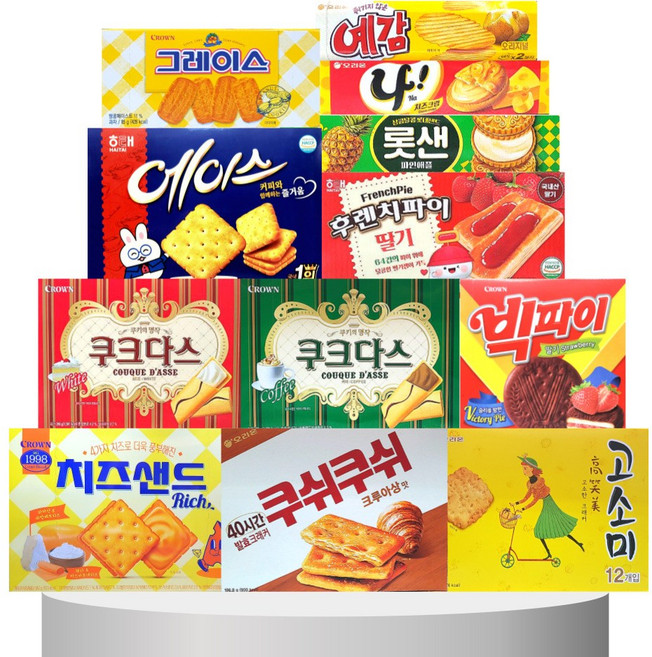 [ 판다네 마켓 ] 오만 과자 B세트 사무실 행사 탕비실 종합 선물 스낵 간식 파티 어린이 세미나 학원 펜트리 다과, 1개