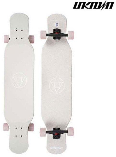 언노운 고급형 K-LONGBOARD 42 44 46 인치 댄싱 롱보드 티툴구성, UN K-Longboard 44인치 White, 1개