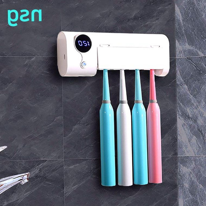 칫솔살균기 무선 UV살균기 칫솔걸이 거치대 세트 LED, 상세페이지 참조, 본품+NV179-저속충전기