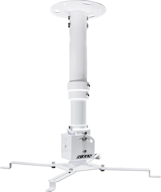 빔 봉길이300-500mm 프로젝터 화이트 천장설치 브라켓 7기능, 1개