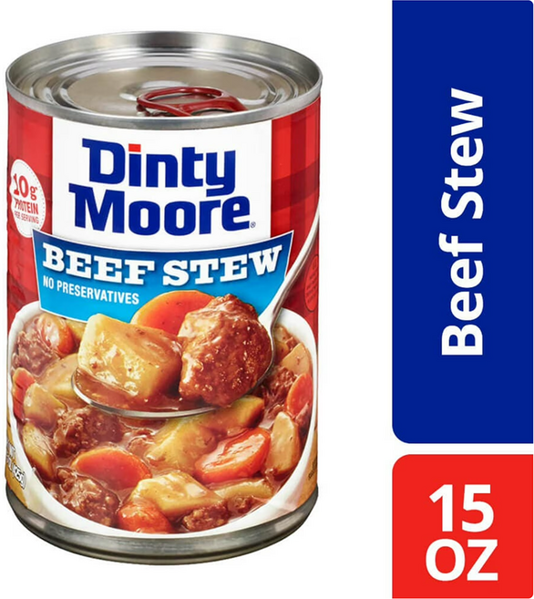 DINTY MOORE 딘티모어 딘티무어 비프 스튜 15oz, 425g, 1개