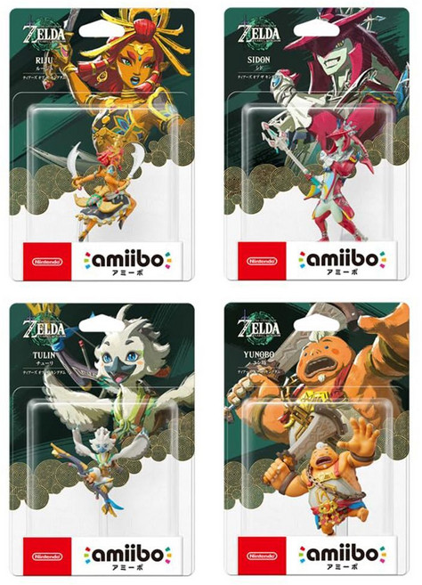 닌텐도 아미보 시드 튤리 윤돌 루쥬 4세트 (젤다의 전설 티어스 오브 더 킹덤)