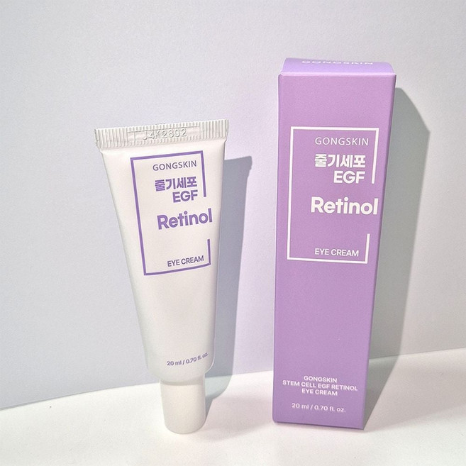 EGF 레티놀 아이크림 20ml 1개 국산 화장품 크림 jhh+8120vE, 1