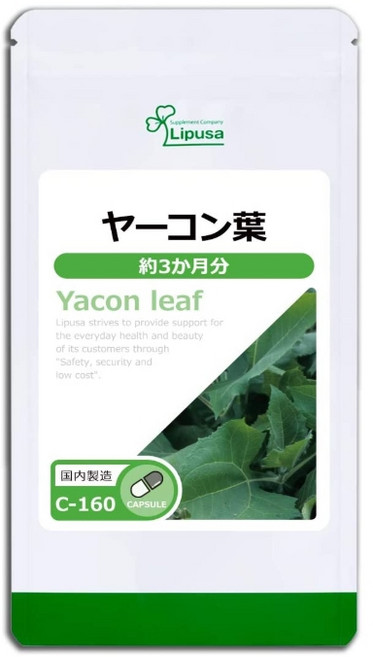 야콘잎 330mgx180정 리푸사 일본 C-160, 1개, 180정