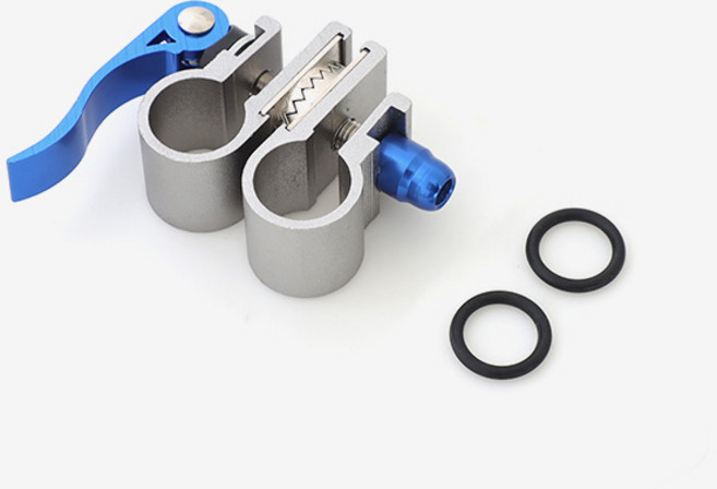 MTF 파라솔 각도 조절기 각도기 3단 상부 하부 자유 조절, 하부용 (23mm/25mm)/