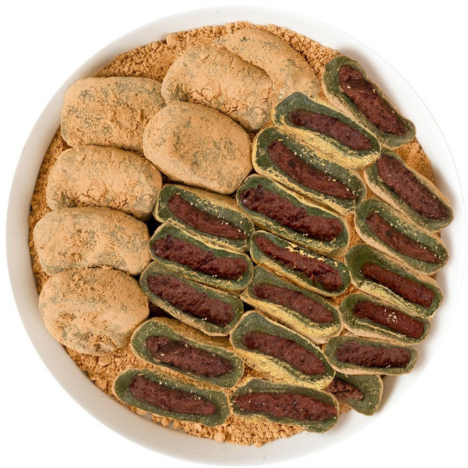 명가삼대떡집 팥앙금이 듬뿍 들어간 콩달떡 콩쑥개떡 식사대용 간식 고급 박스포장, 1개, 1.8kg