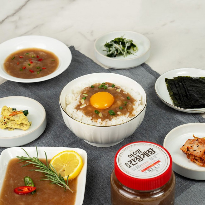 여수맘 순살 간장게장, 2개, 300g