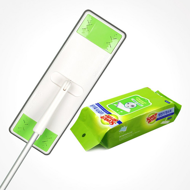 3M 올터치 대형 막대걸레 + 정전기포 대형(30매), 1개