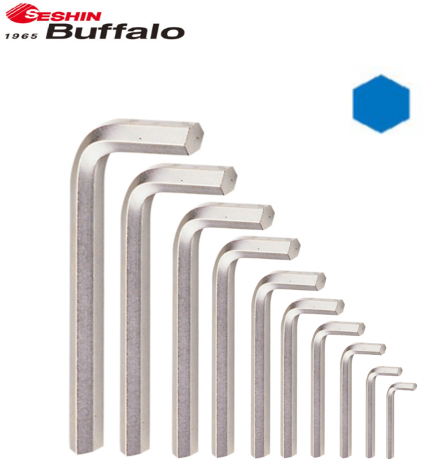 세신 L렌치 6mm SB-BW6L (재질CR-V 10개입), 10개