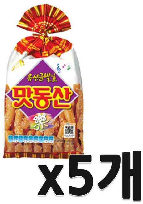 해태 맛동산, 90g, 5개