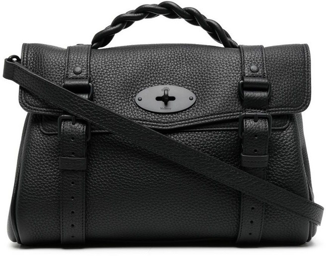 멀버리 알렉사 헤비 그레인 사첼 백