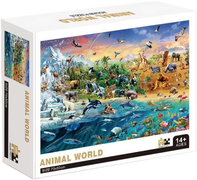 이지퍼즐 27종 직소퍼즐 1000 피스, EZP-22, 1개, 1000피스