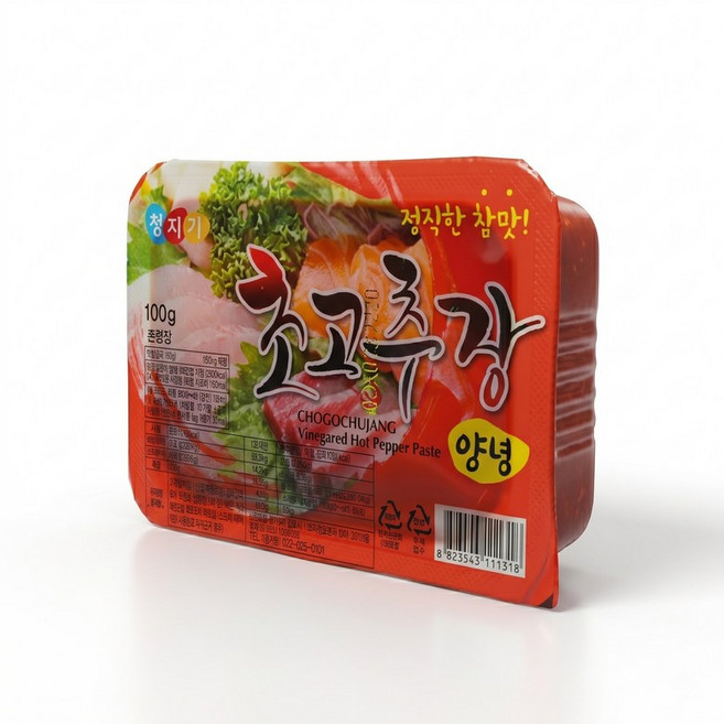 청지기 각초장 박스 100g x 40개입 포장 배달용 초고추장 실온, 1박스