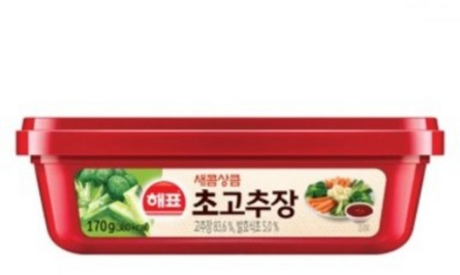 해표 순창궁 새콤상큼 초고추장 170g, 15개