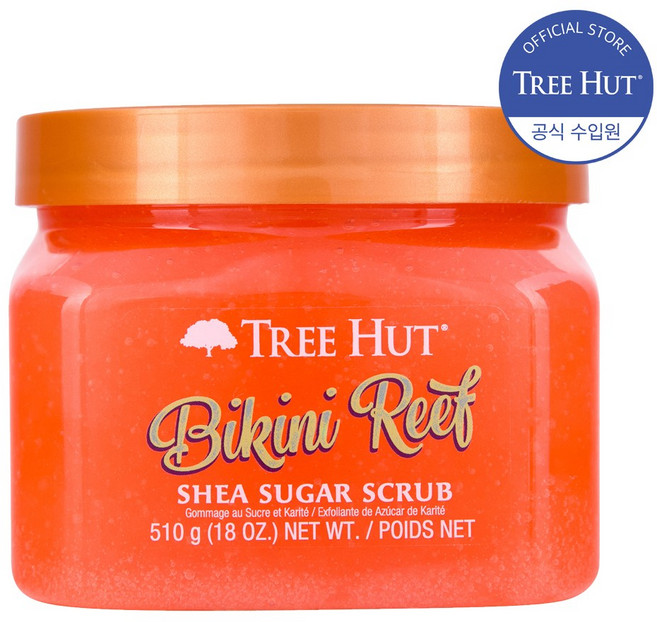 트리헛 시어 슈가 스크럽 비키니리프, 510g, 1개
