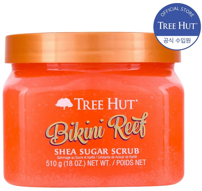 트리헛 시어 슈가 스크럽 비키니리프, 510g, 1개 - 쿠팡