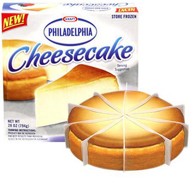 필라델피아 치즈 케이크, 794g, 1개