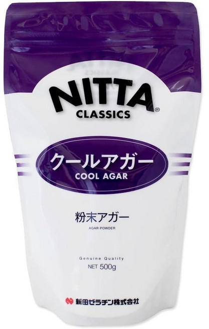 닛타클래식 젤라틴 쿨아가 물방울떡 500g, 1개