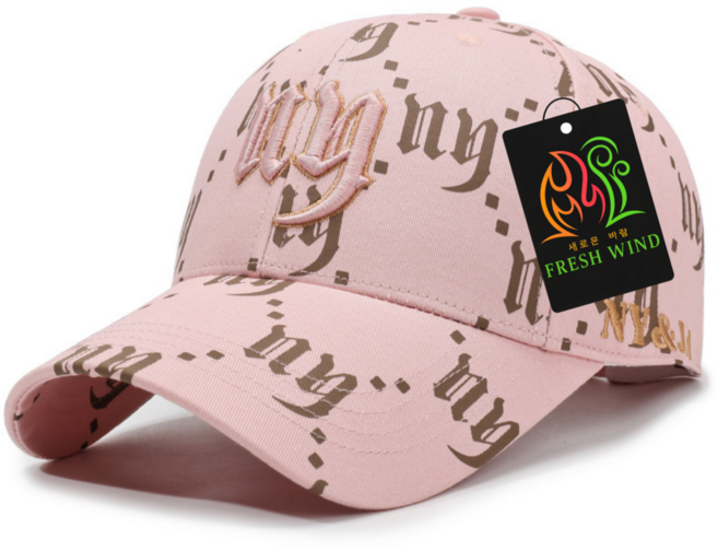 2026 프레쉬윈드 NY&JA 프리미엄 자수 패셔너블 골프 러닝 야구모자