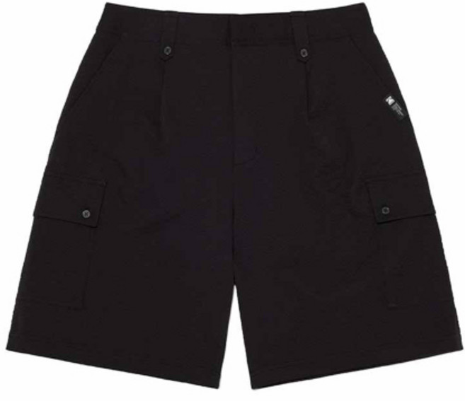 코닥 KODAK 브리즈 라이트 시어서커 5부 반바지 BLACK