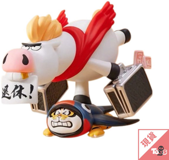 玩樂主義 我不是胖虎 馬馬富富 系列盲盒 盒玩 正版, 1個, 單抽