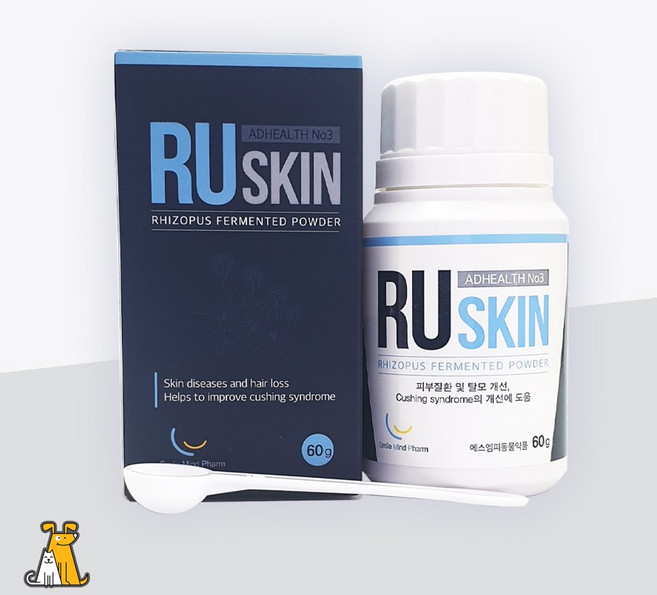 RU스킨 반려동물 영양제, 피부/피모, 60g, 1개