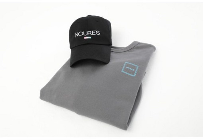 누리스(NOURES) 볼캡 xoxo line 블랙모자