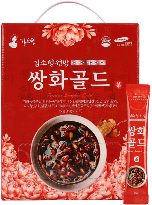 김소형원방 쌍화골드 15g x 50포, 50개입, 1개