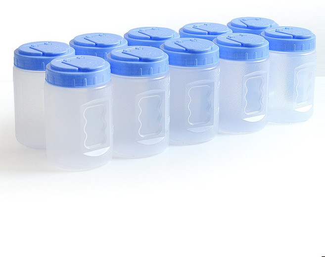 보성 원형 물병 5호 10p, 혼합 색상, 500ml, 10개