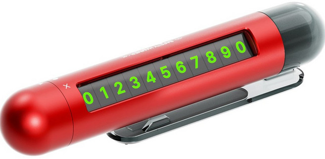 아이엠듀 자동차 주차번호판 비상 탈출용 망치 벨트 절단기 아이로켓, 레드, 1개