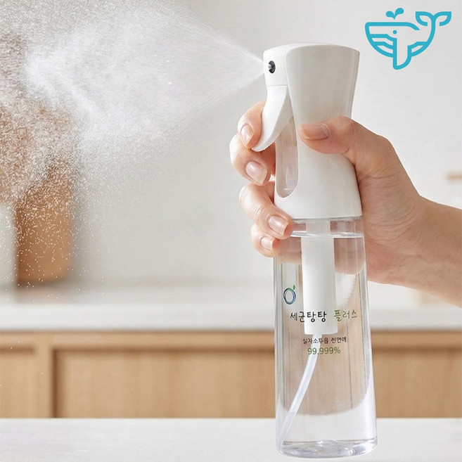 크린콜 살균소독제 소독수친환경 세균탕탕 플러스 300ML 알콜79% 뿌리는 스프레이, 1개