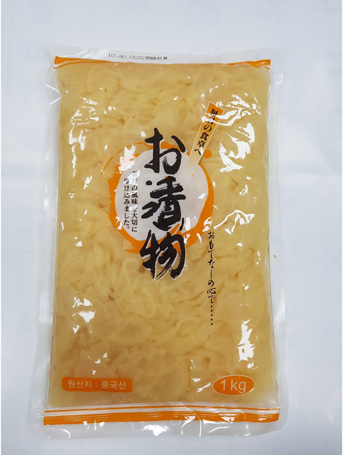 일식단무지 하루 백단무지/무색소 1kg, 1개