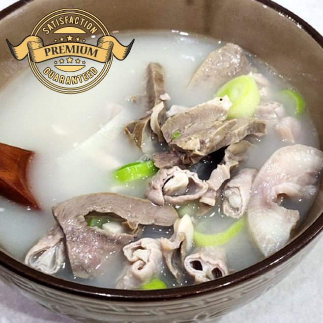 [재구매율이 높은] HACCP 인증 만든 국내산 돼지 고기로 만든 돼지 국밥 사골국물빼고 고기만, 1개, 200g