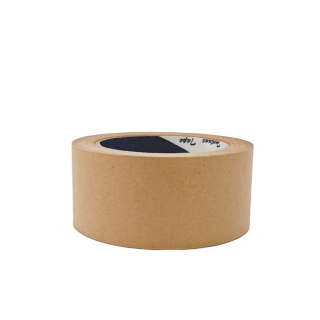 Genuine Tape 牛皮紙膠帶 黏性佳 可手撕書寫 封箱標示適用, 1個, 加量48mm*40y【台灣製高品質版