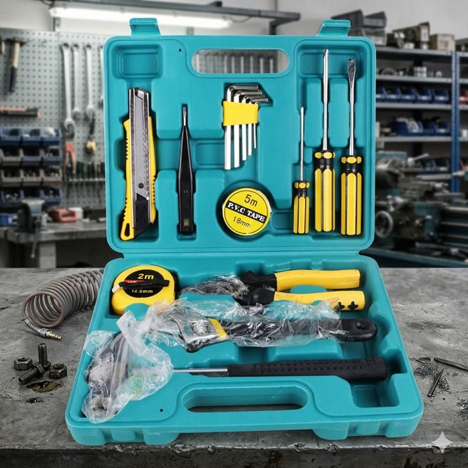 가정용 공구가방 수공구세트 종합공구, 1개, 16종공구세트