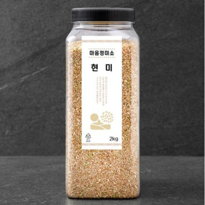 마음정미소 현미, 2kg, 1개