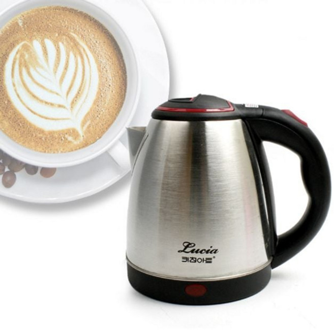 커피 전기 무선 주전자 티포트 라면 포트 1EA, 본상품, 상세페이지 참조