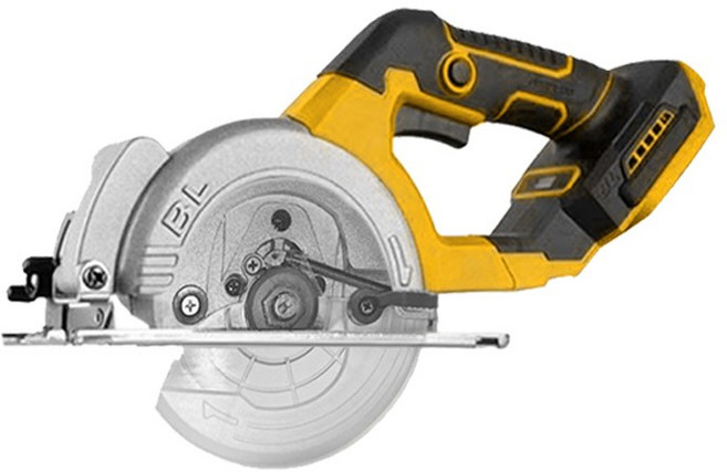 전기 원형 톱 브러시리스 외부 로터 무선 고출력 절단 목공 전동 공구 18V 배터리에 5 5IN, [02] for Dewalt, 1개