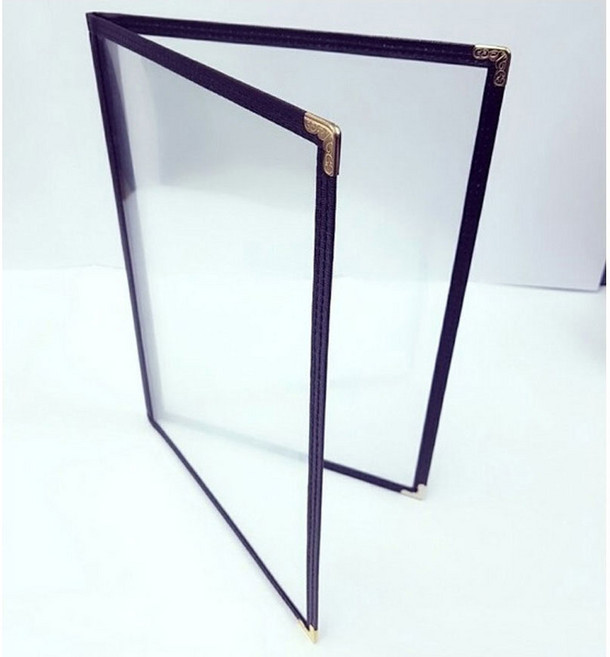 을지메뉴 투명메뉴판 A4사이즈 식당메뉴판 가성비메뉴판, 1개