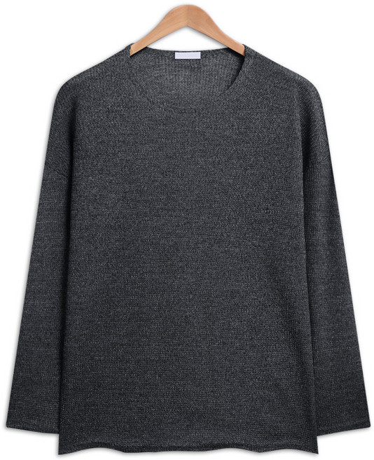 레트로 시스루 오버핏 니트 (LW102)