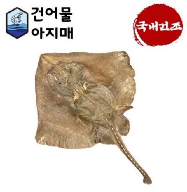 건어물아지매 제수용 건어물 마른가오리 마른 가오리, 1개