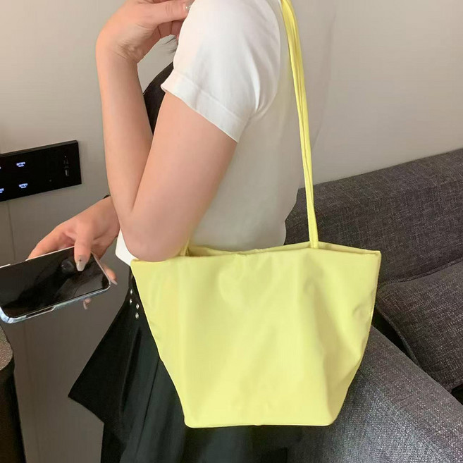 썸머 나일론 트윌 쇼퍼백 숄더백