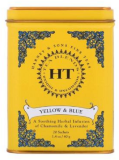 하니앤손스 카모마일 앤 라벤더 옐로우&블루 20티백 x 8개, 20개