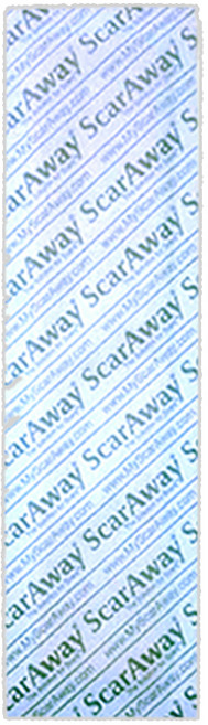 ScarAway 皮膚護理矽膠貼片, 1個, 1個裝