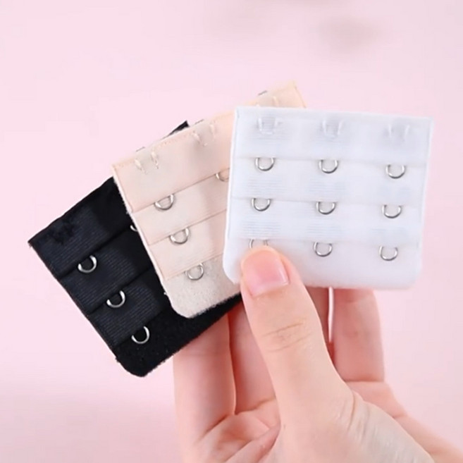 3단 3열 브래지어 길이 조절 연장 후크 연결고리 10P