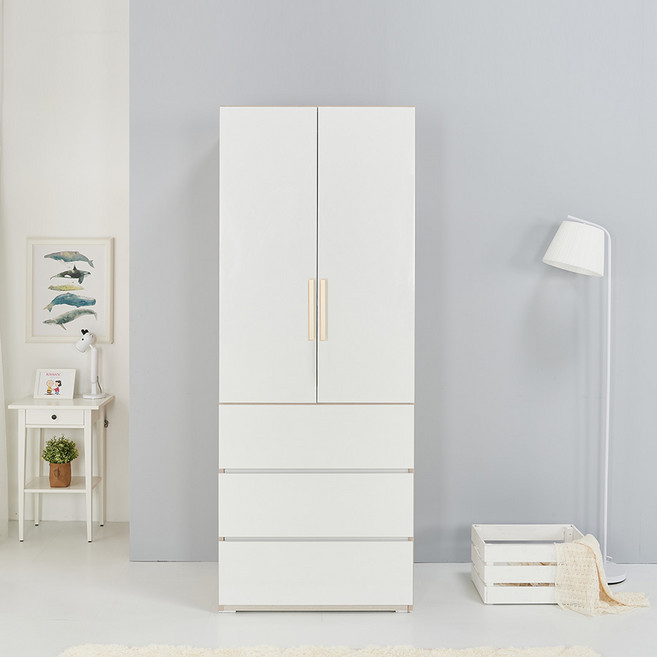 이노센트 순수 800 3단서랍 옷장 i102674, 화이트