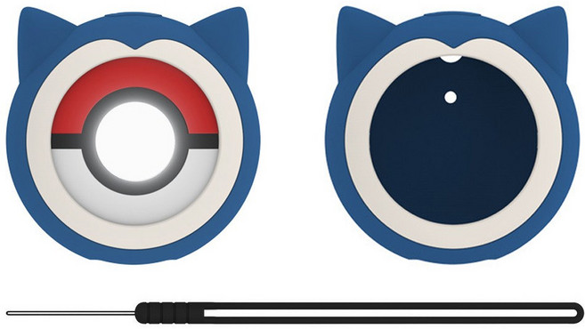 포켓몬고 플러스 플러스 케이스 포고플플 옐로우피카 실리콘커버, 블루잠보, 1개