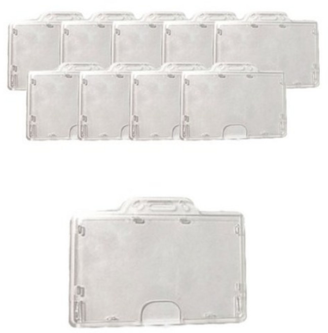 포인트씨엠 사원증 아크릴 케이스, C 가로(타입), 20개