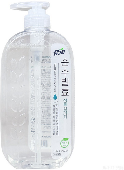 참그린 순수발효 식물 주방세제 750g x12개, 12개