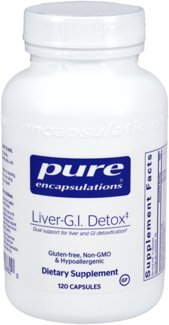 퓨어인캡슐레이션 리버 지아이 디톡스 밀크씨슬 실리마린 강황 브로콜리 클로렐라 함유, 120정, 1개